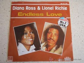 Vinyl-Schallplatten: DIANA ROSS & LIONEL RICHIE Nº1 USA ( ENDLESS LOVE 2 VERSIONES ) 1981 SINGLE45 MOTOWN
